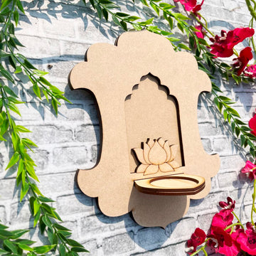 Hanging Jharokha T Light Diya Holder